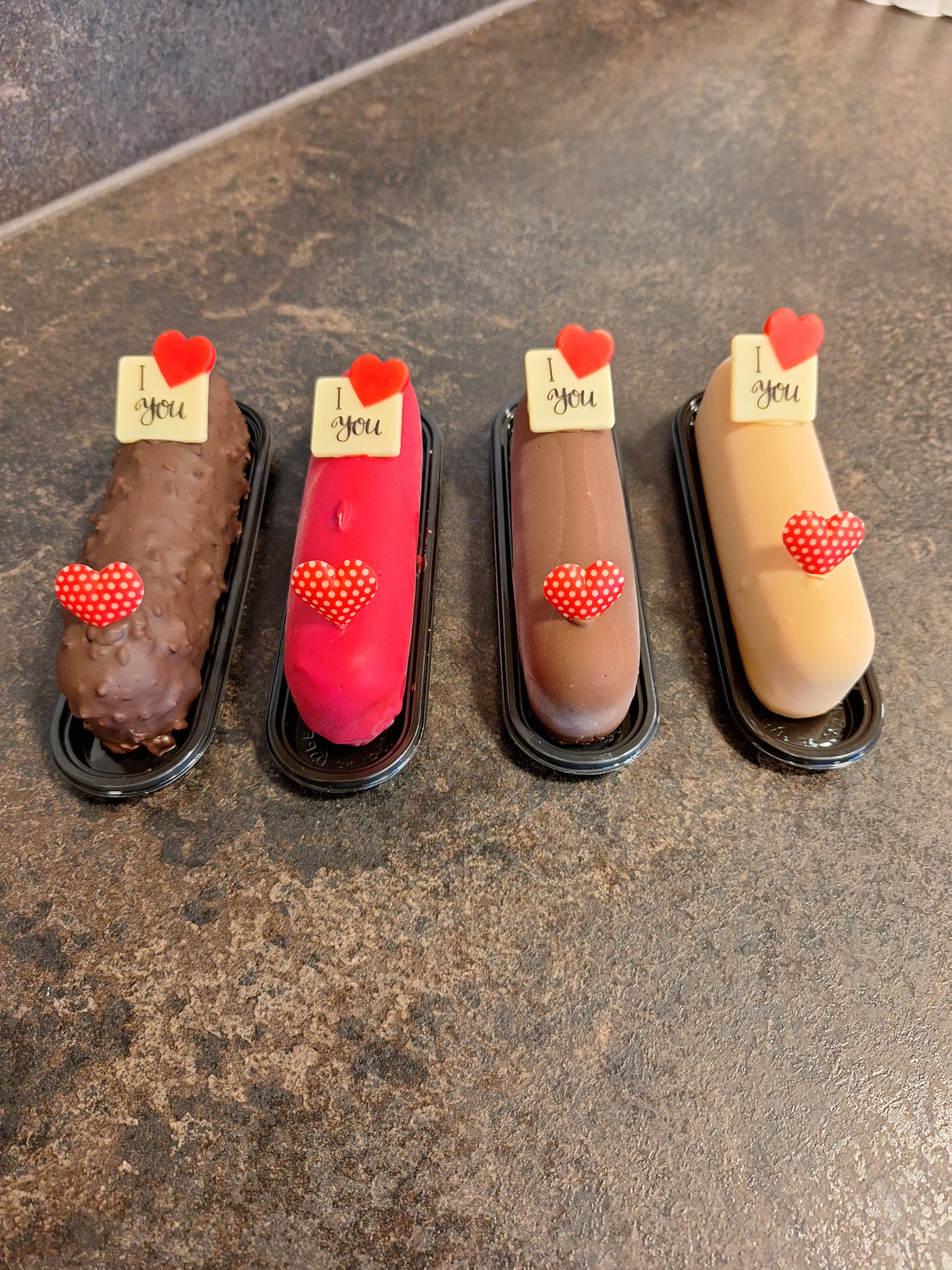 Box Eclairs 4 stuks