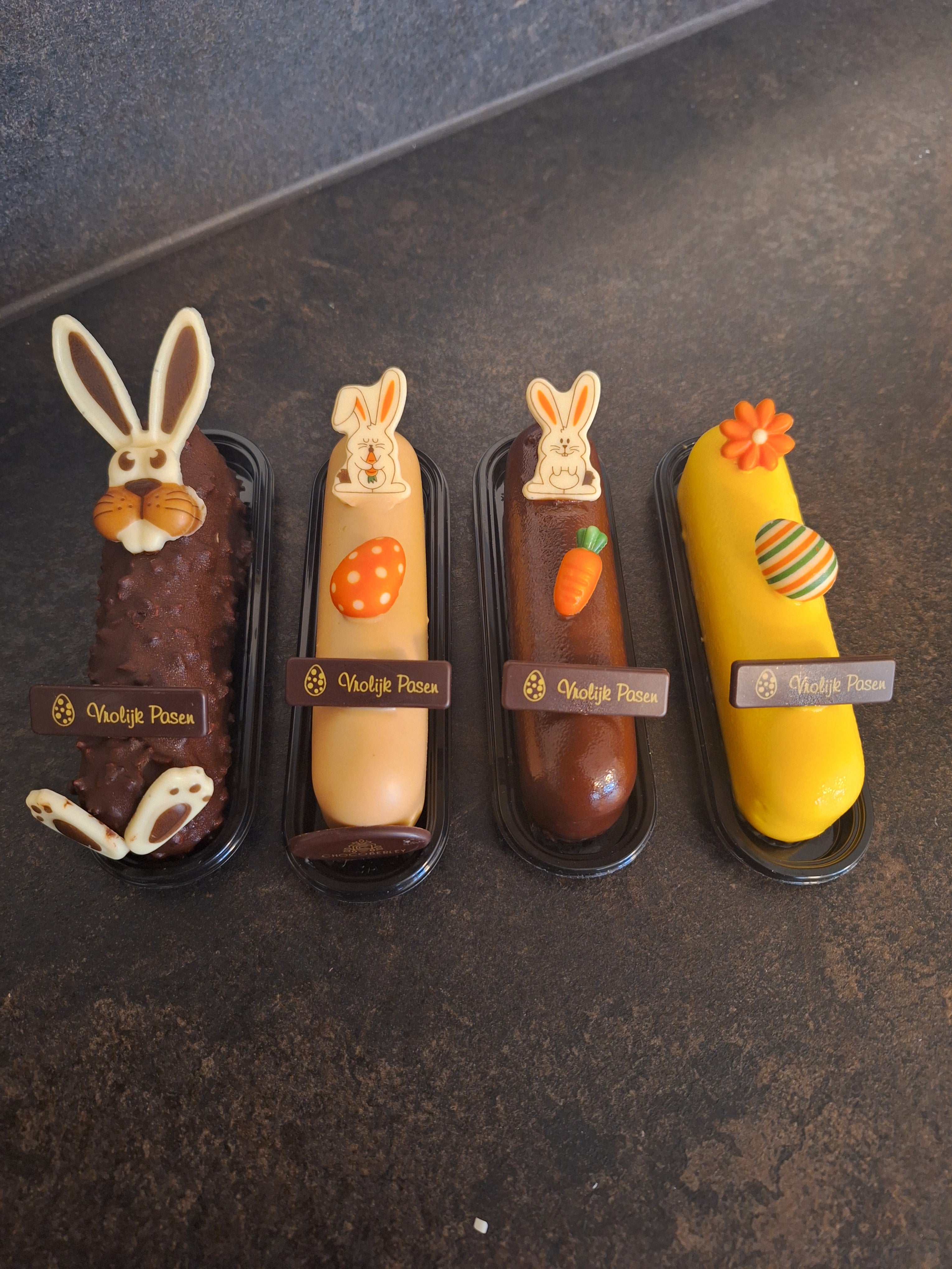 Box Eclairs 4 stuks pasen