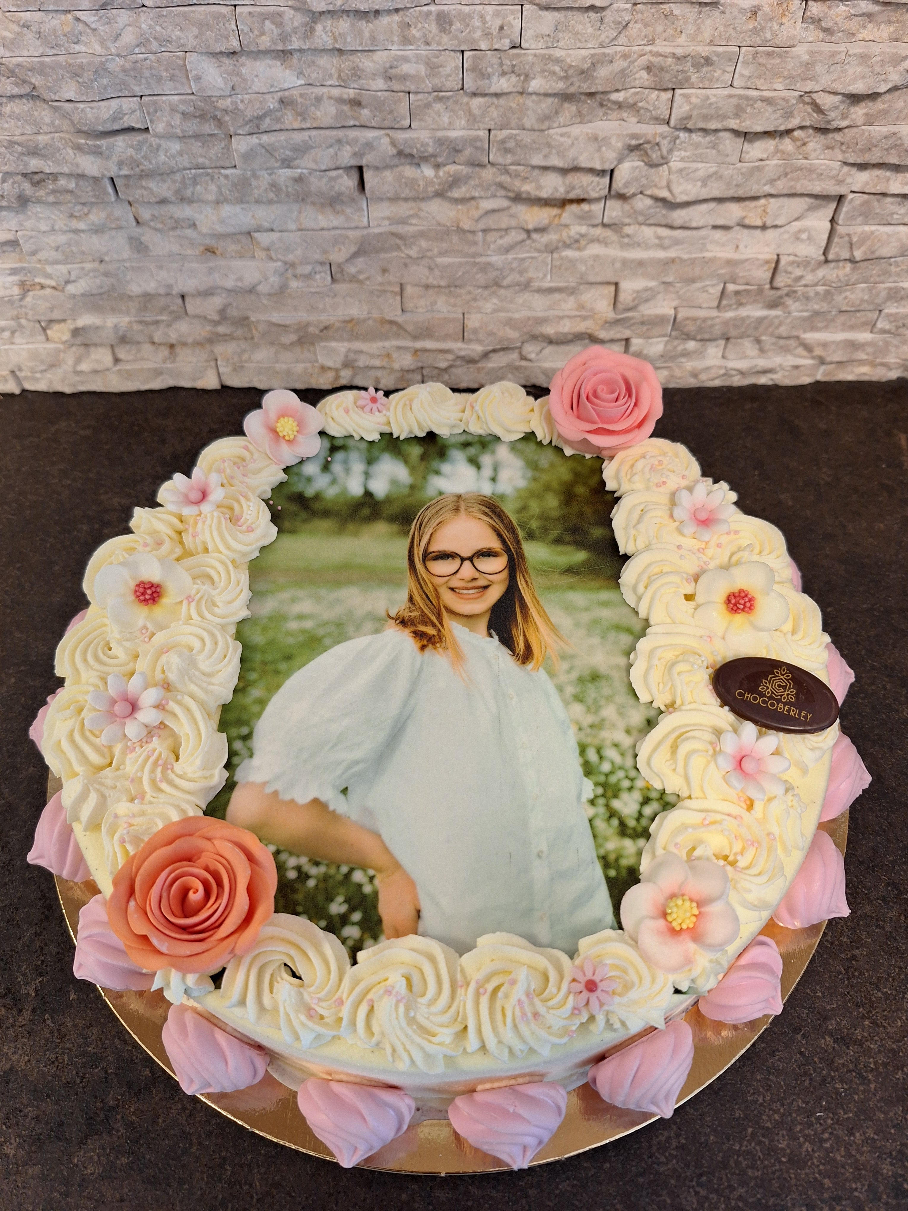 Fototaart meisje