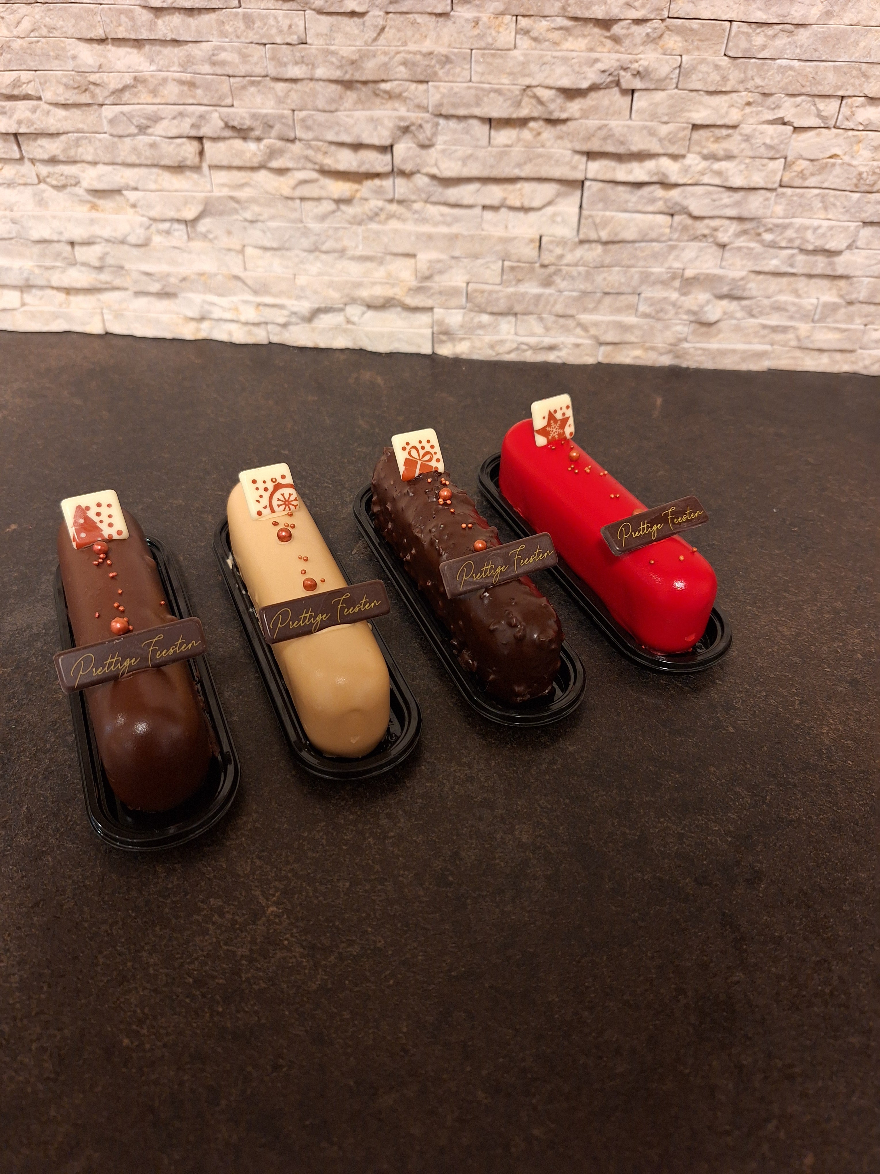 Box ijs Eclairs 4 stuks eindejaar