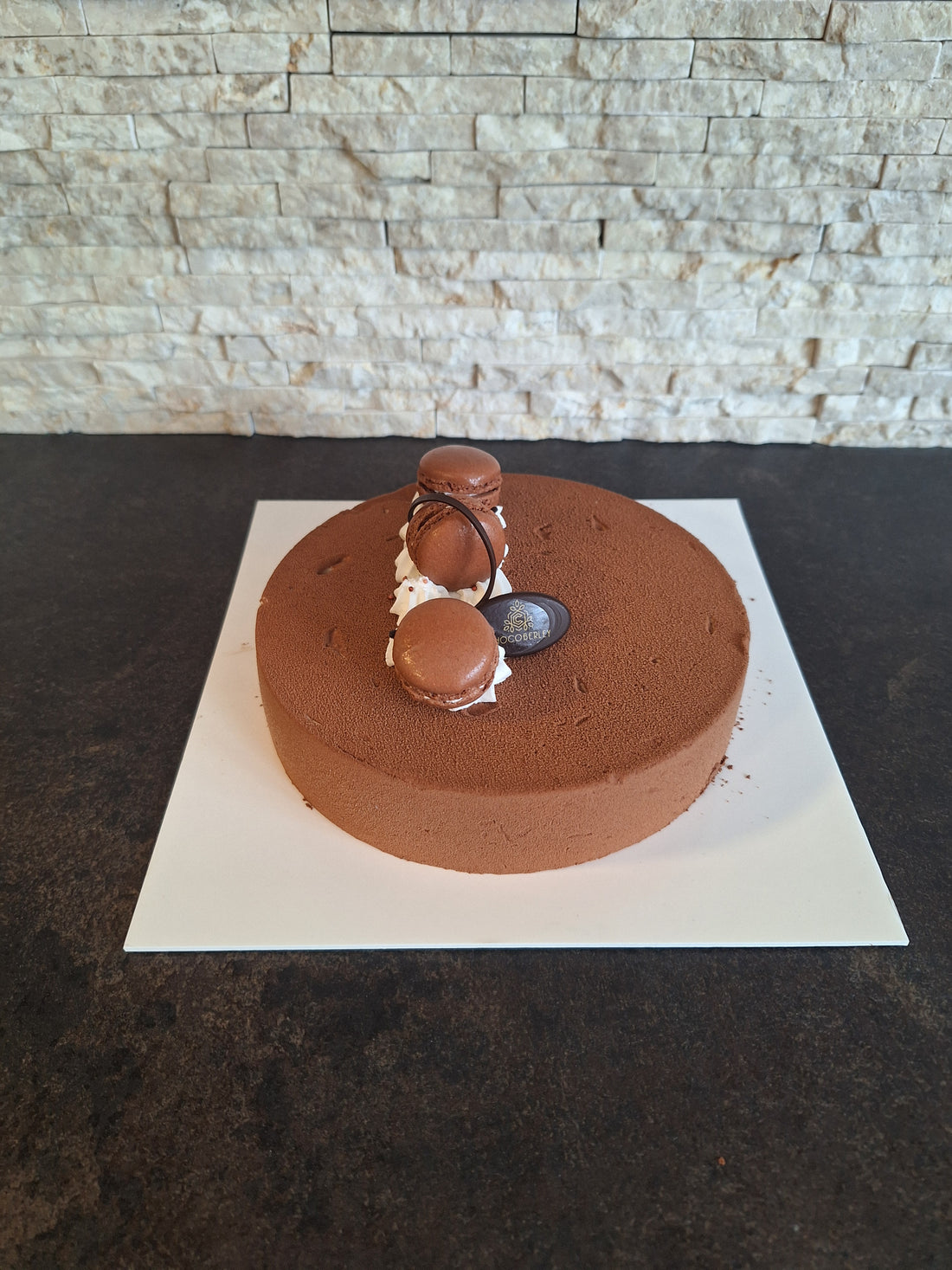 Ijstaart chocolade - vanille