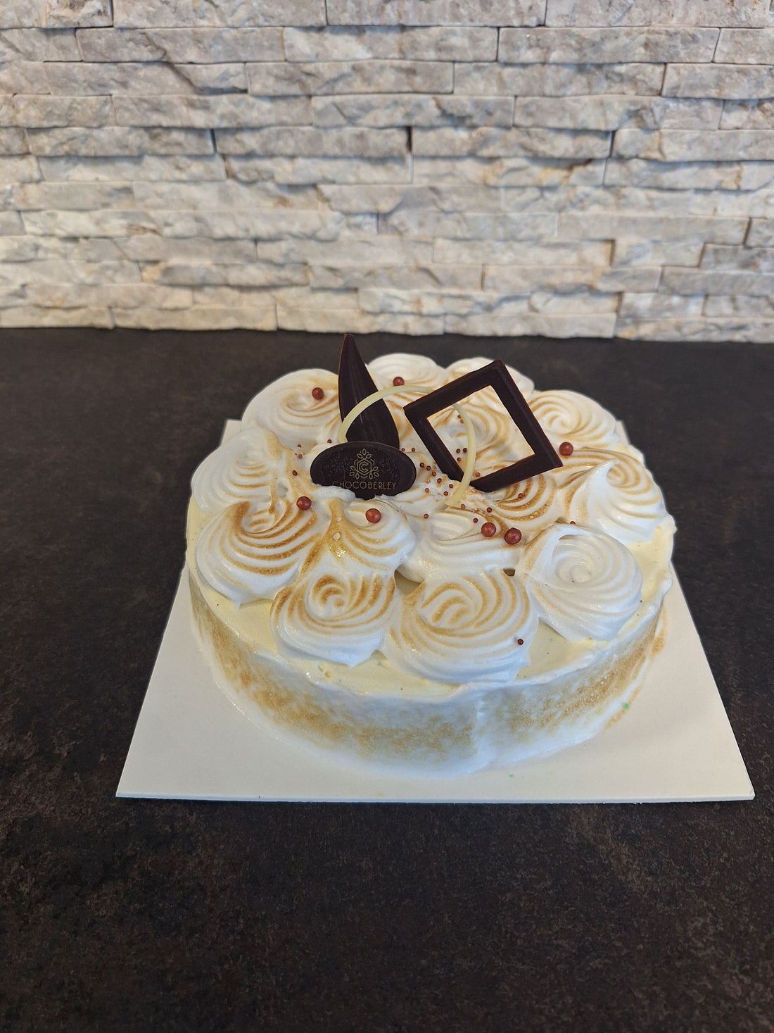 Ijstaart aardbeien - vanille