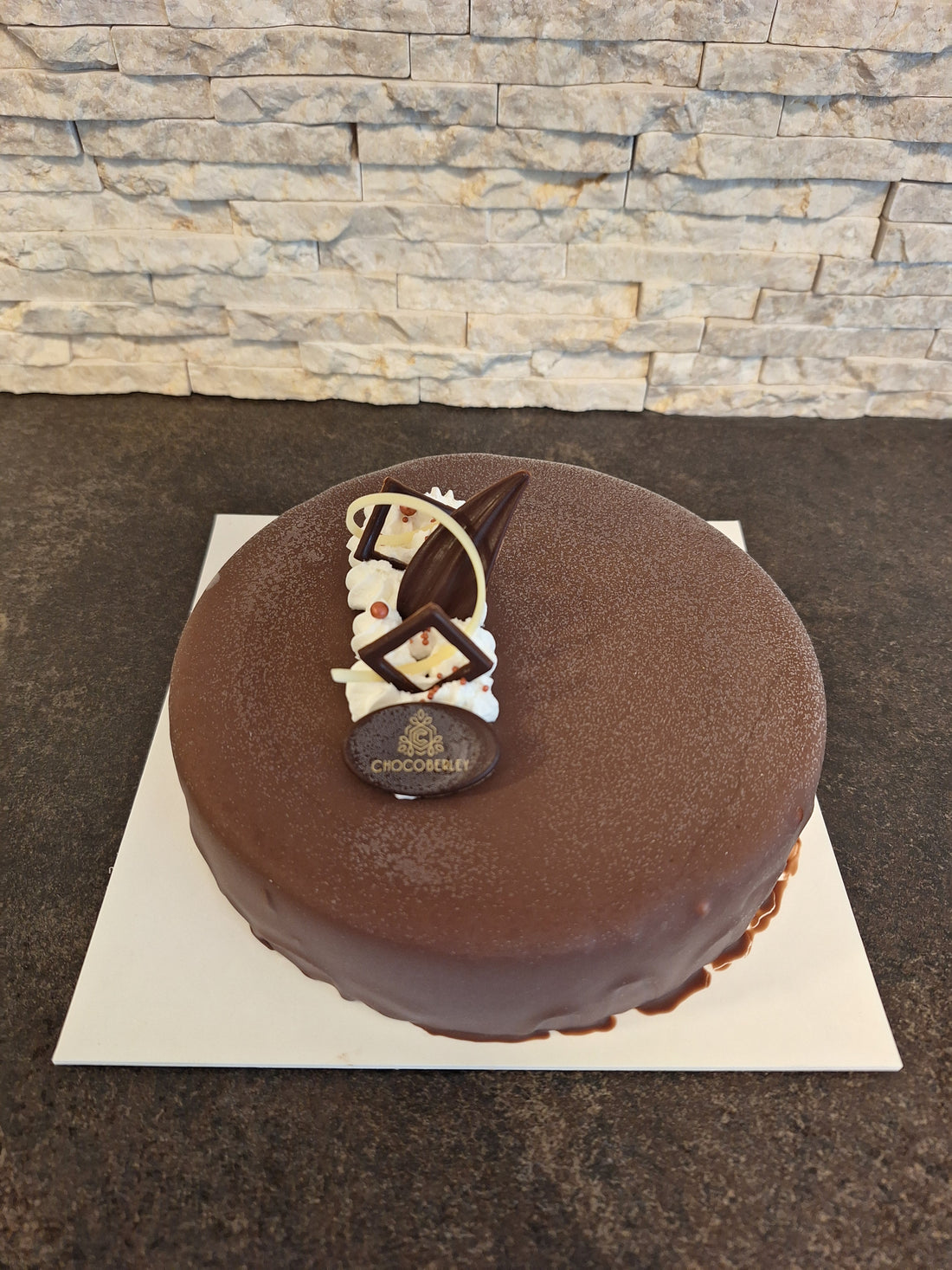 Ijstaart rocher-vanille