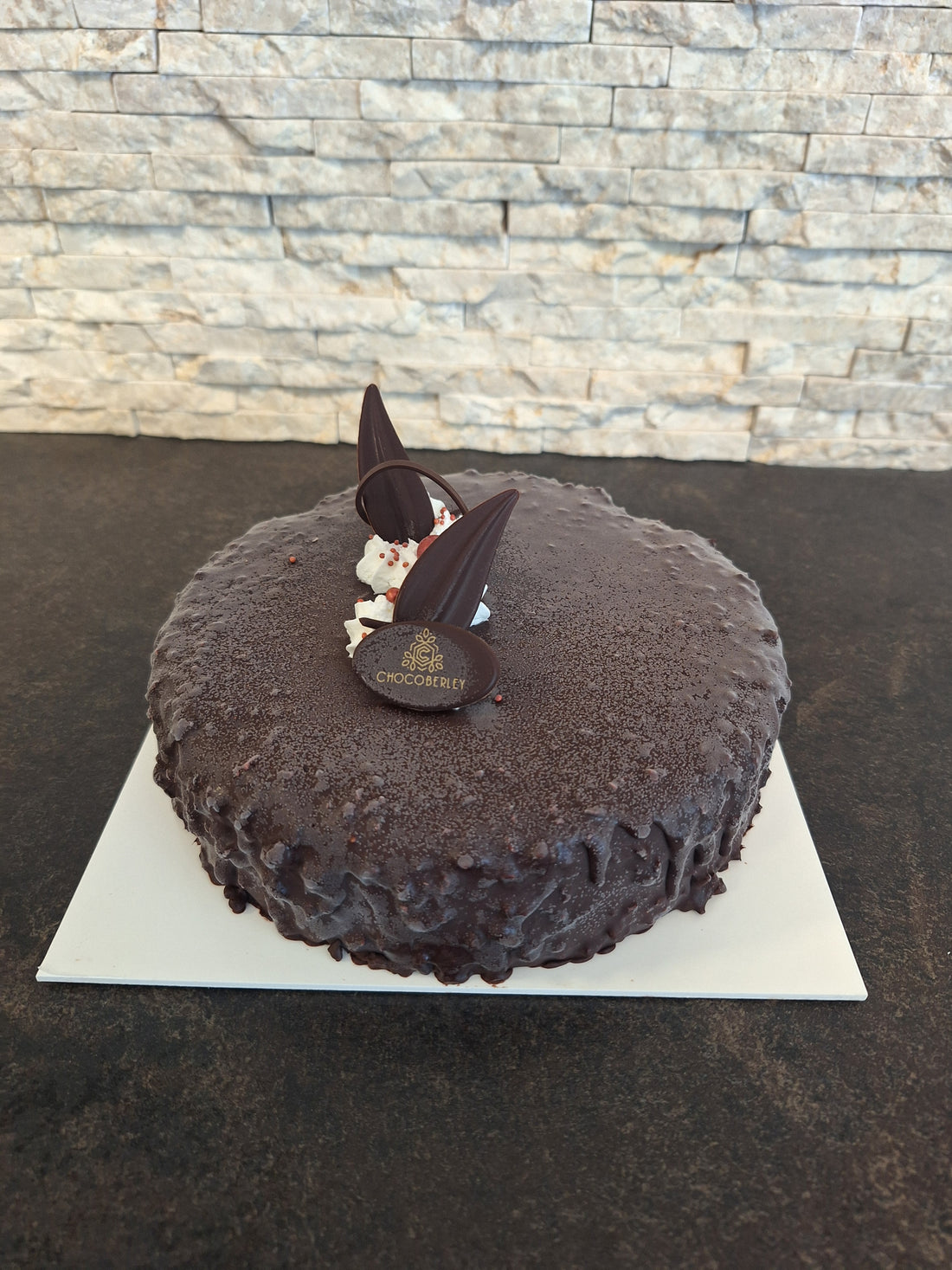 Ijstaart stracciatella - vanille