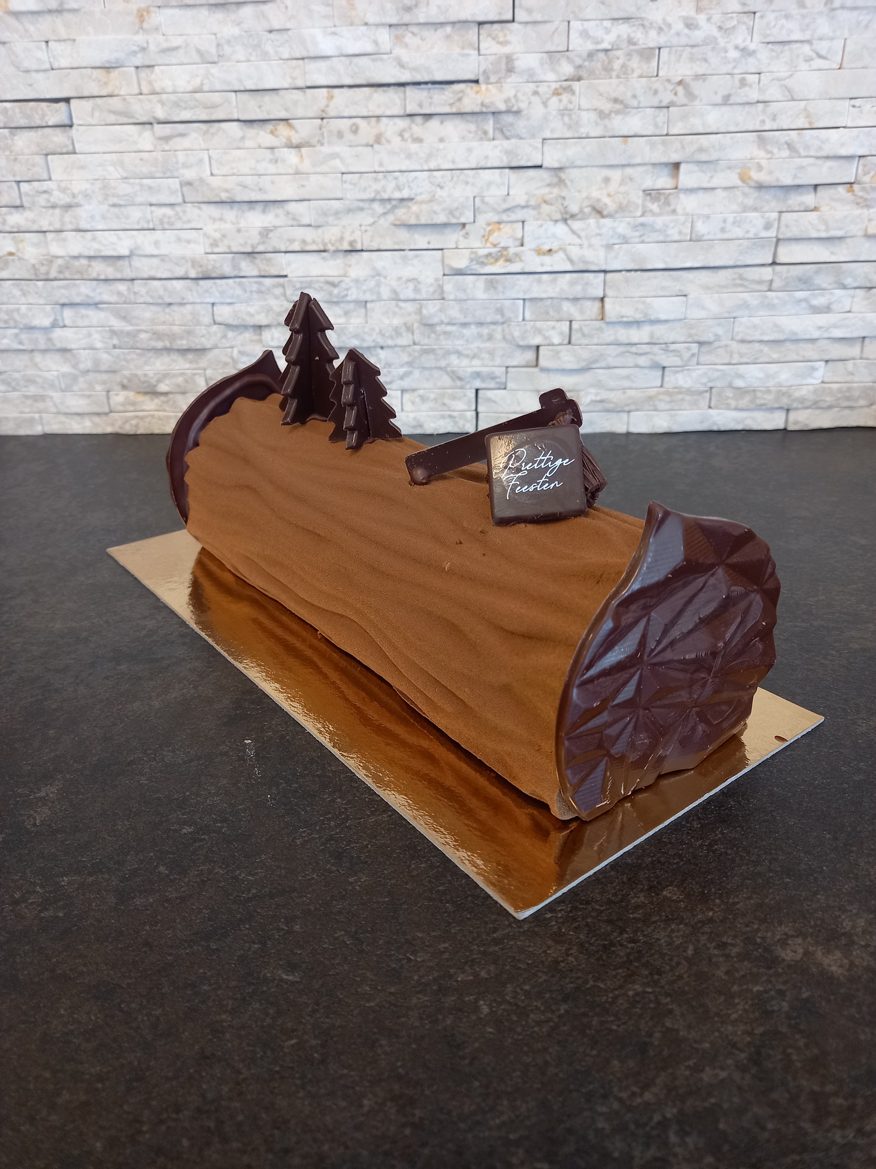 Buche chocolade - vanille