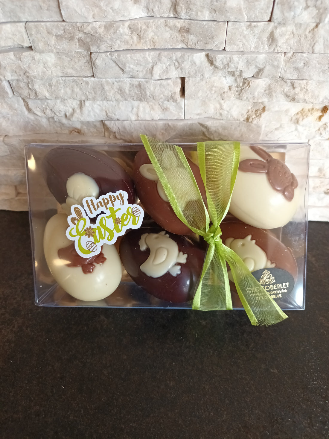 raapeieren met figuren 6 cm