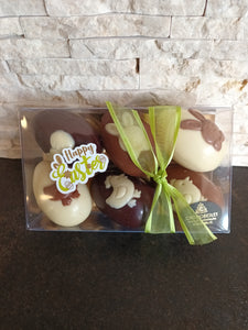 raapeieren met figuren  6 cm